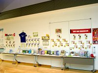 ミニ展示コーナー「これ読んでみて！～いわてで活躍するスポーツ選手おススメの本～リターンズ」会場の様子