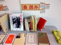 3階ミニ展示コーナー「再読！明治の文豪」会場の様子