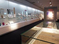 企画展「働く女性の今むかし」会場の様子