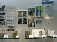 企画展「戦争の時代と岩手の人々」会場の様子