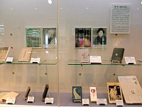 企画展「第32回　啄木資料展」会場の様子