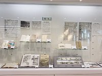 企画展「岩手の災害史」会場の様子